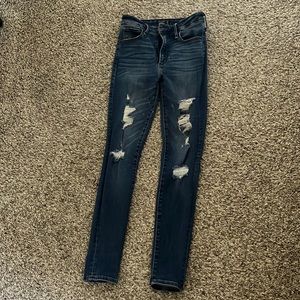 Abercrombie high rise  jeans